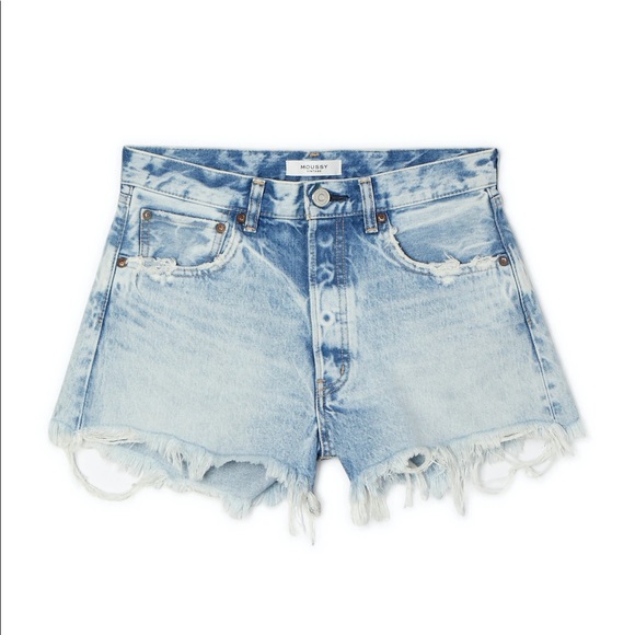 Moussy Vintage Tribbey Cut Off Shorts - Picture 2 of 5